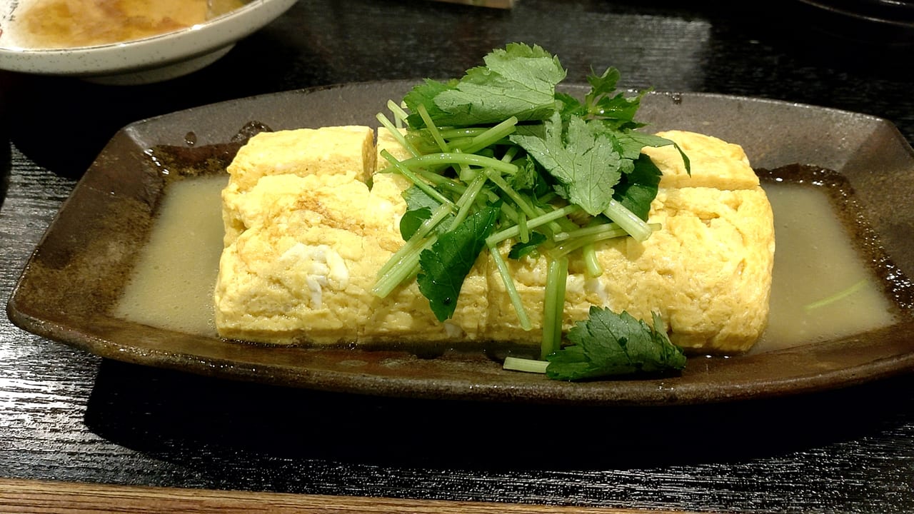 居酒屋　よいしょ　だし巻きたまご