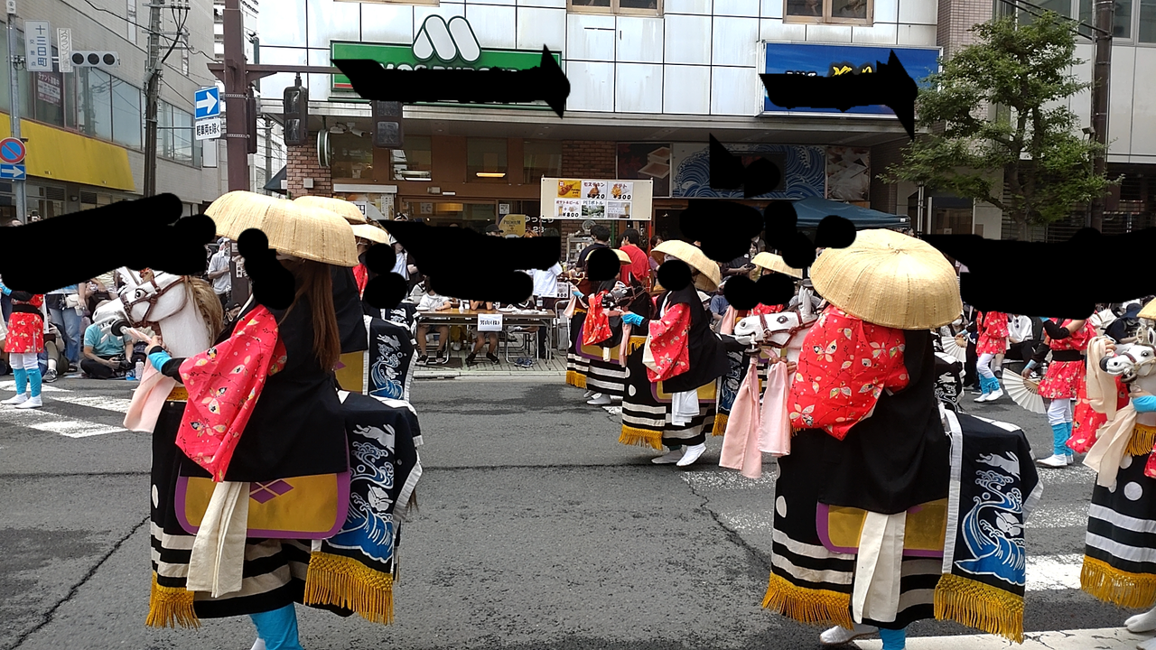 三社大祭　お通り　神楽