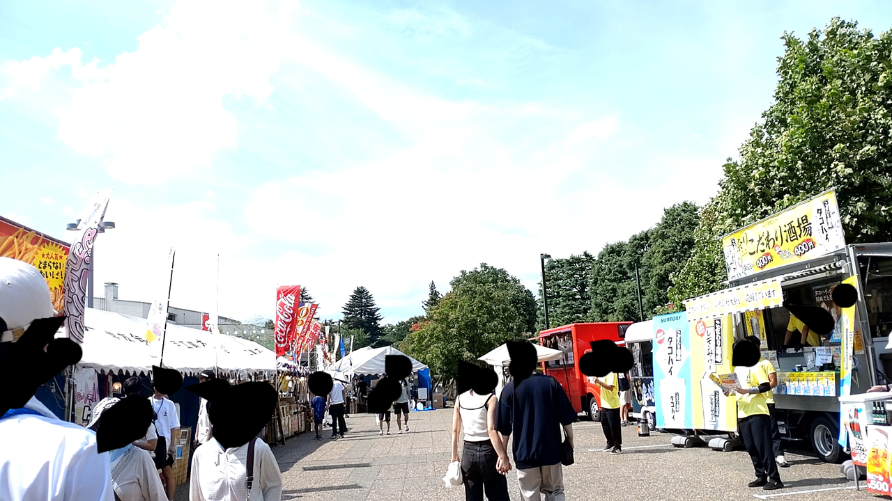 三社大祭　中日　出店