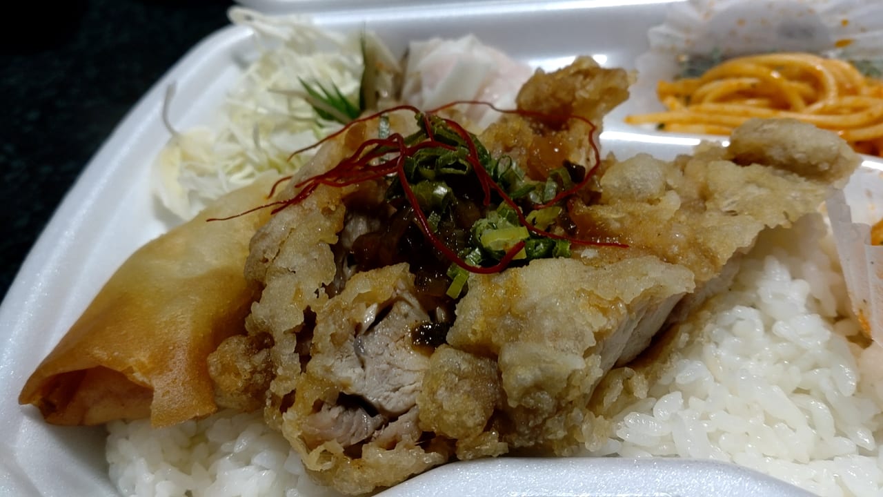 中華　弁当　月初め市