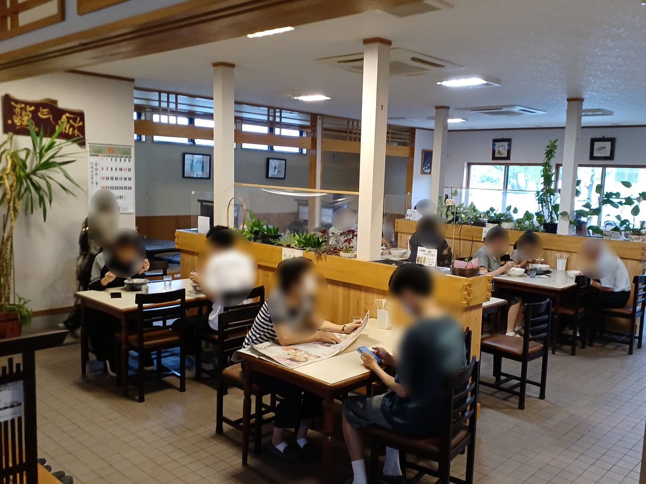 うの食堂店内