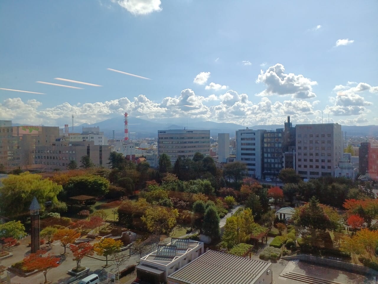 県庁8階からの眺め