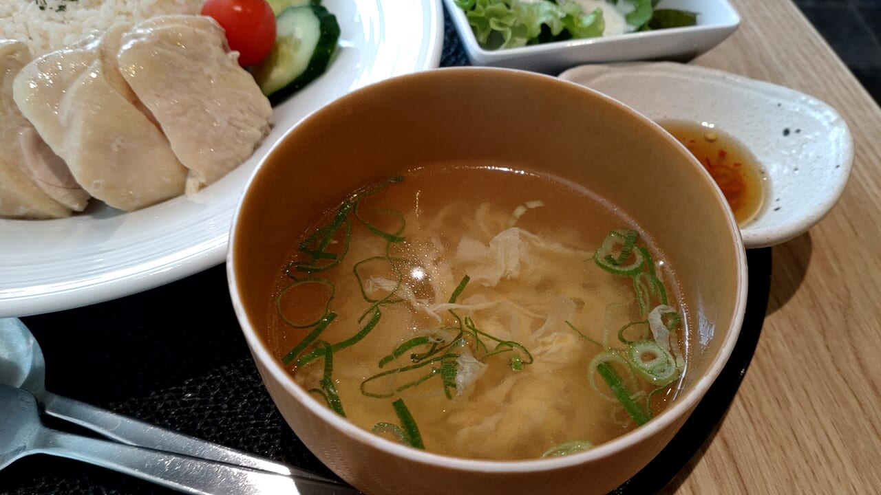 タイフェア　付け合わせ　スープ