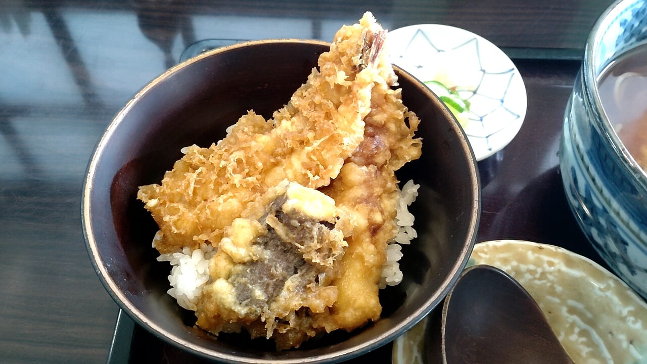 花舎　ミニ　天丼