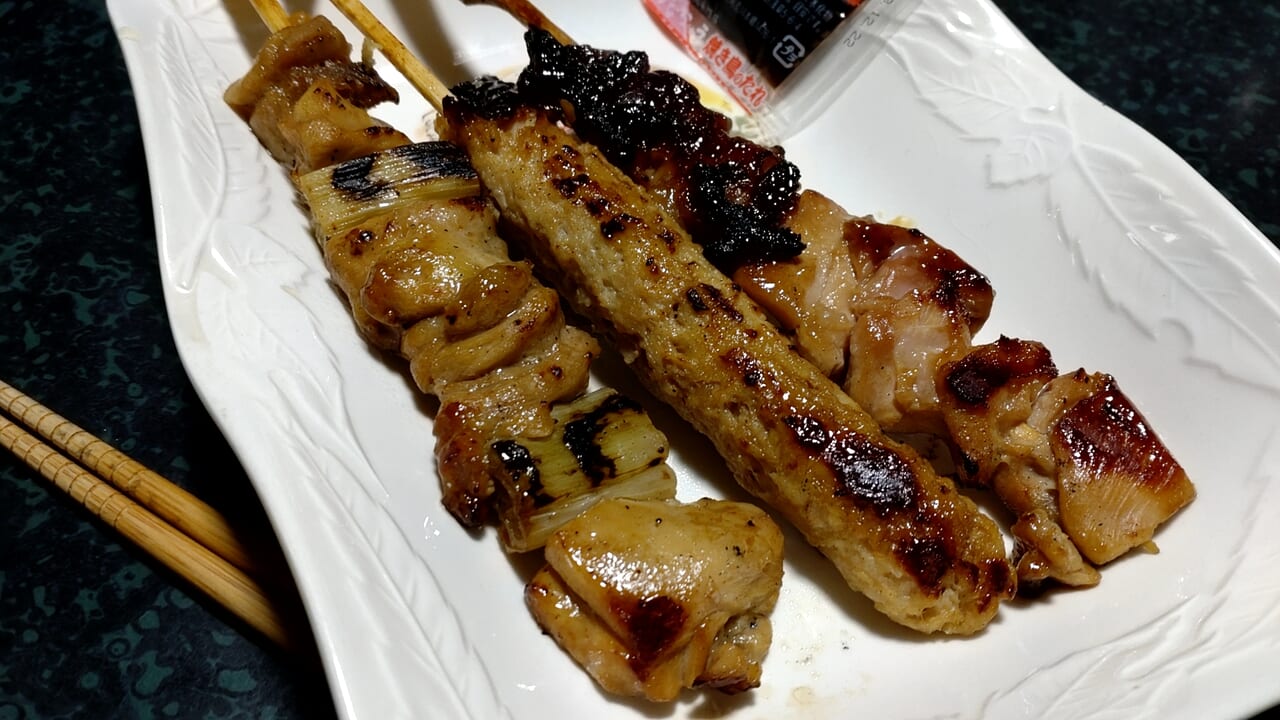 焼鳥ガチャ　実物　タレ