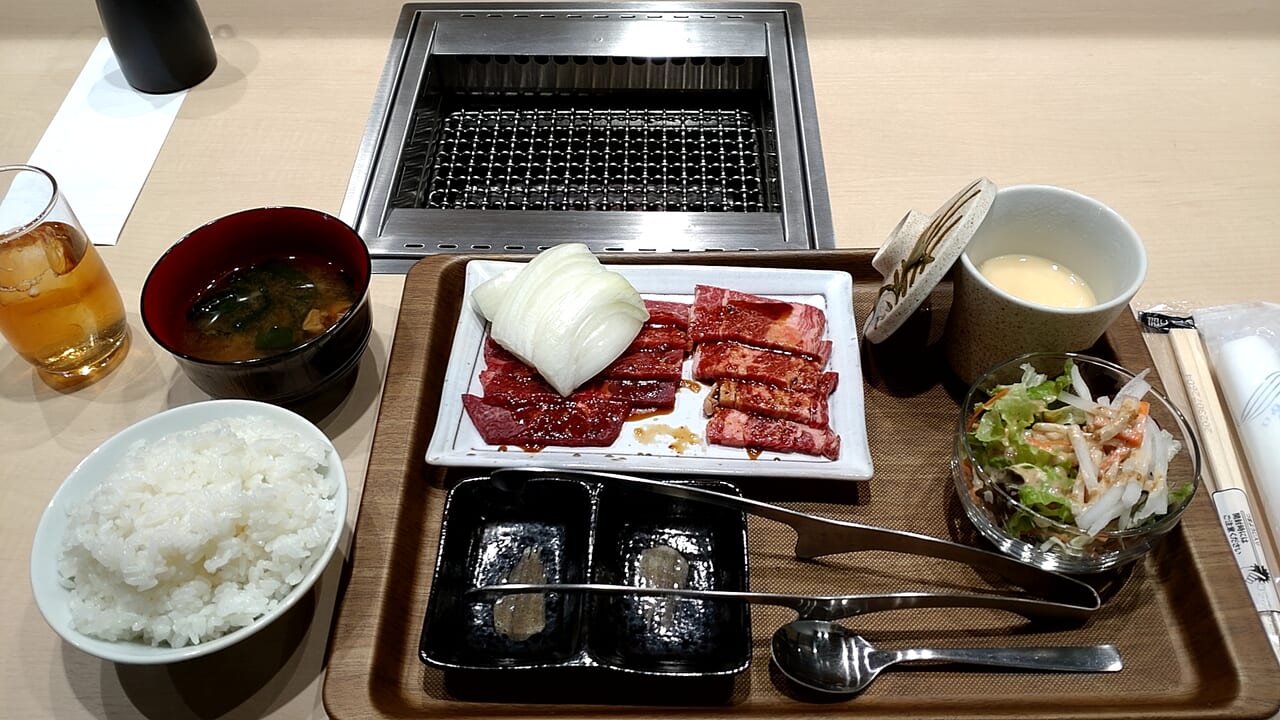 一人焼肉　いち　実物