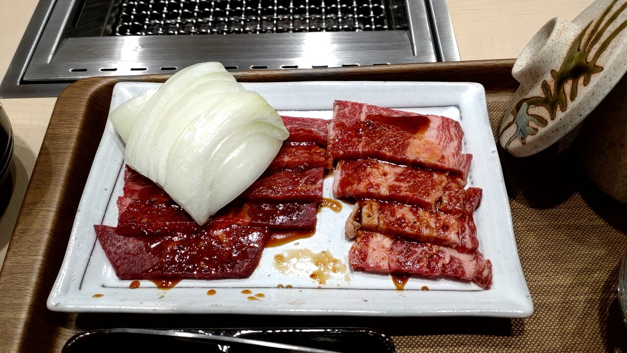 一人焼肉いち　お肉　ビジュアル