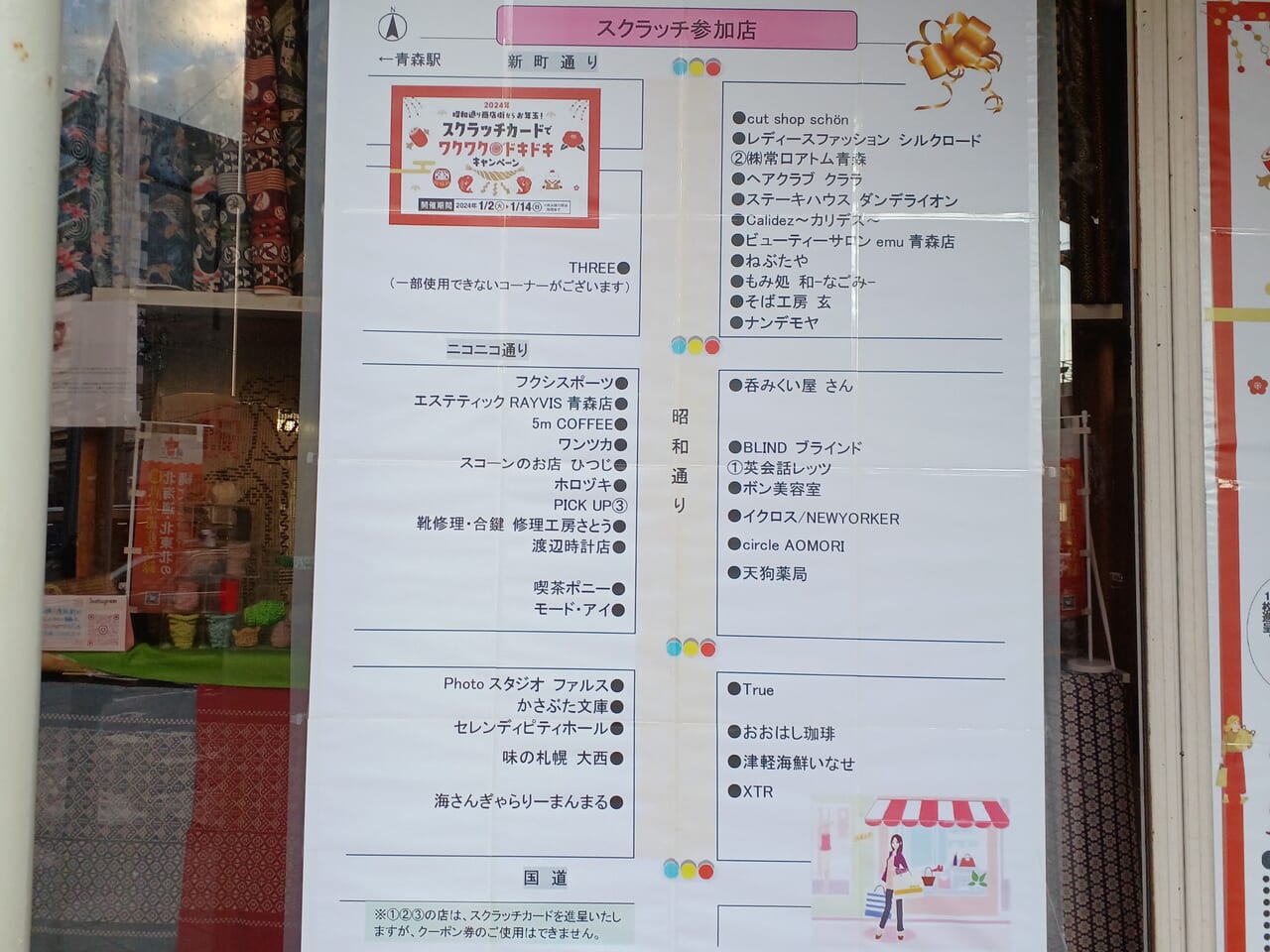 昭和通り商店街参加店舗