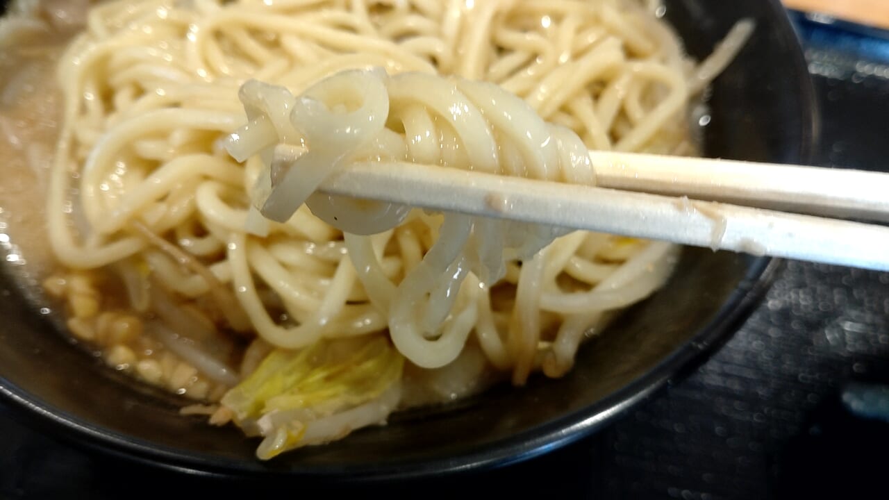 ラピア　柳家　w納豆麺
