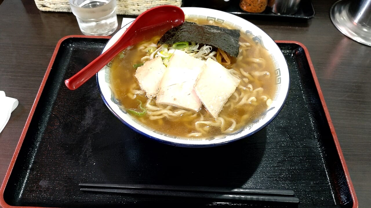 ケンちゃんラーメン　中盛　実物