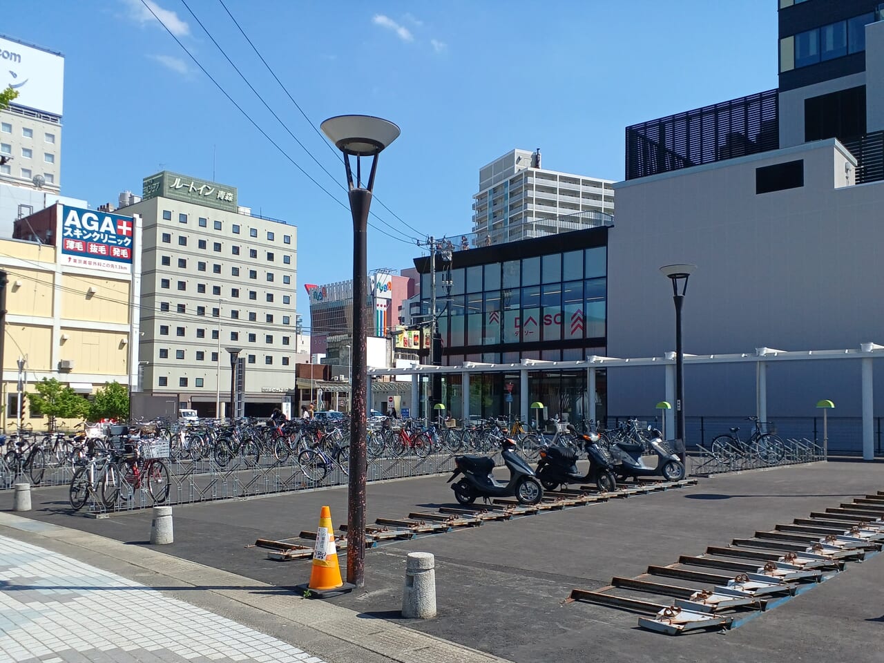 青森駅駐輪場