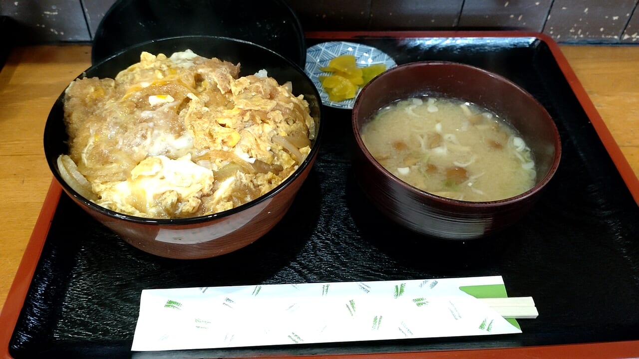 竹はし　イチオシメニュー　カツ丼