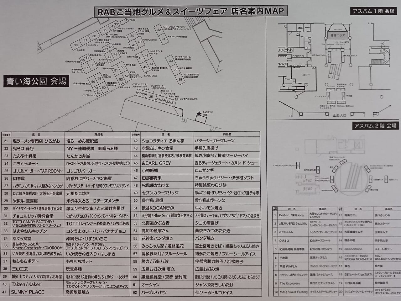 ご当地グルメマップ