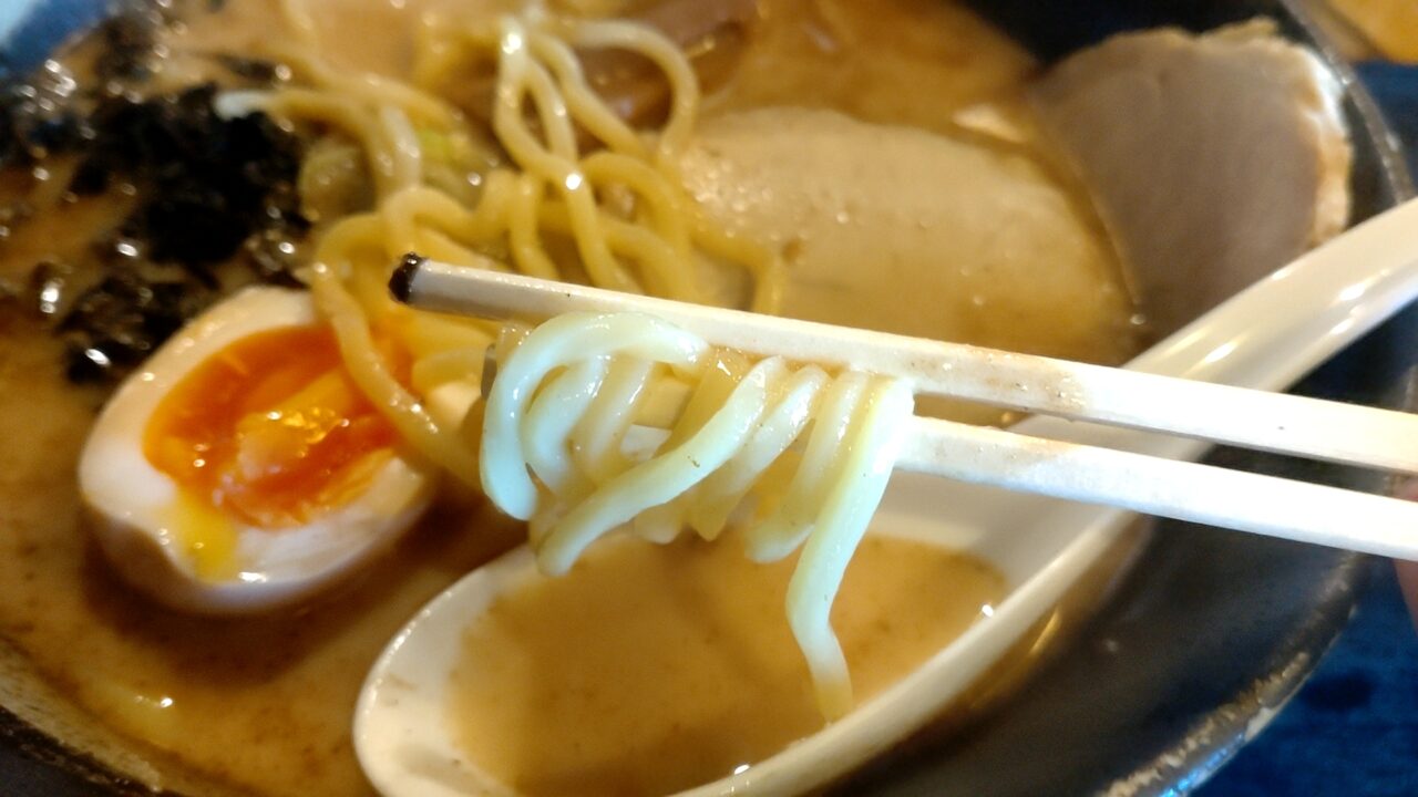 酒房　いち葉　ラーメン一口分