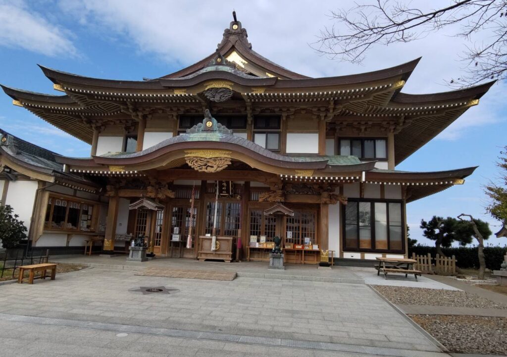 蕪島神社　建物　正面