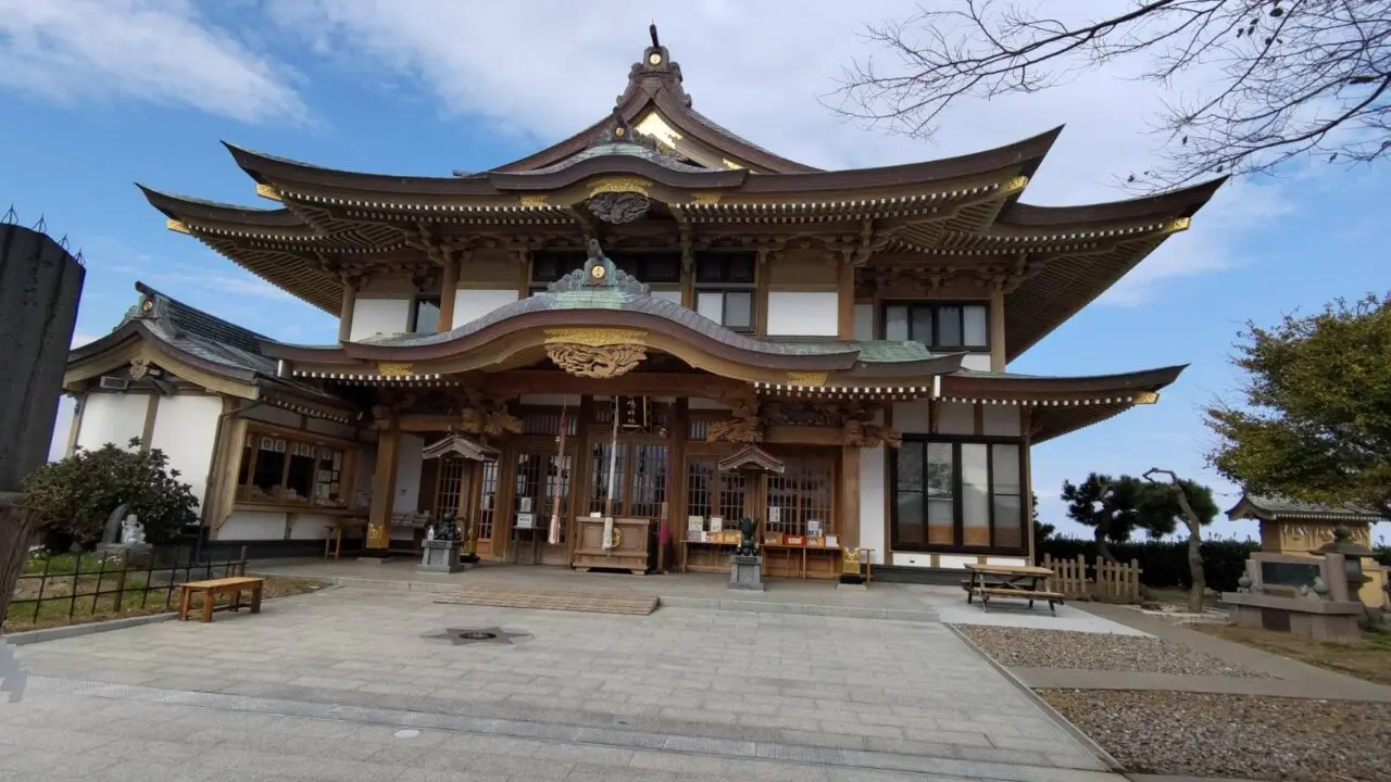 蕪島神社　建物　正面