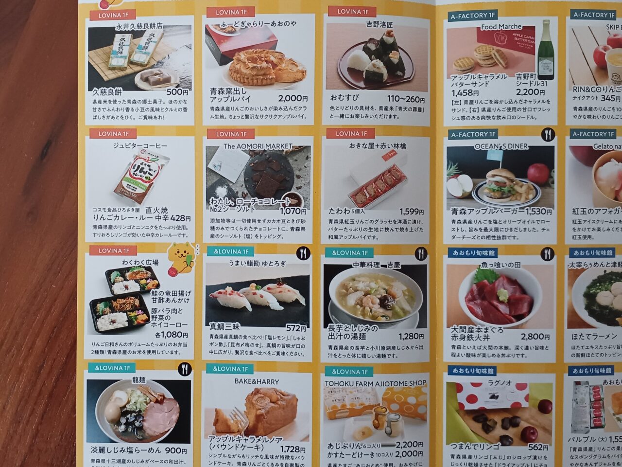 食わく青森商品