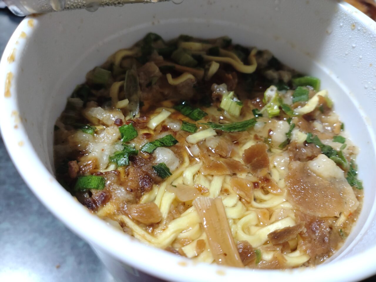 みそのすけ　カップラーメン　中身