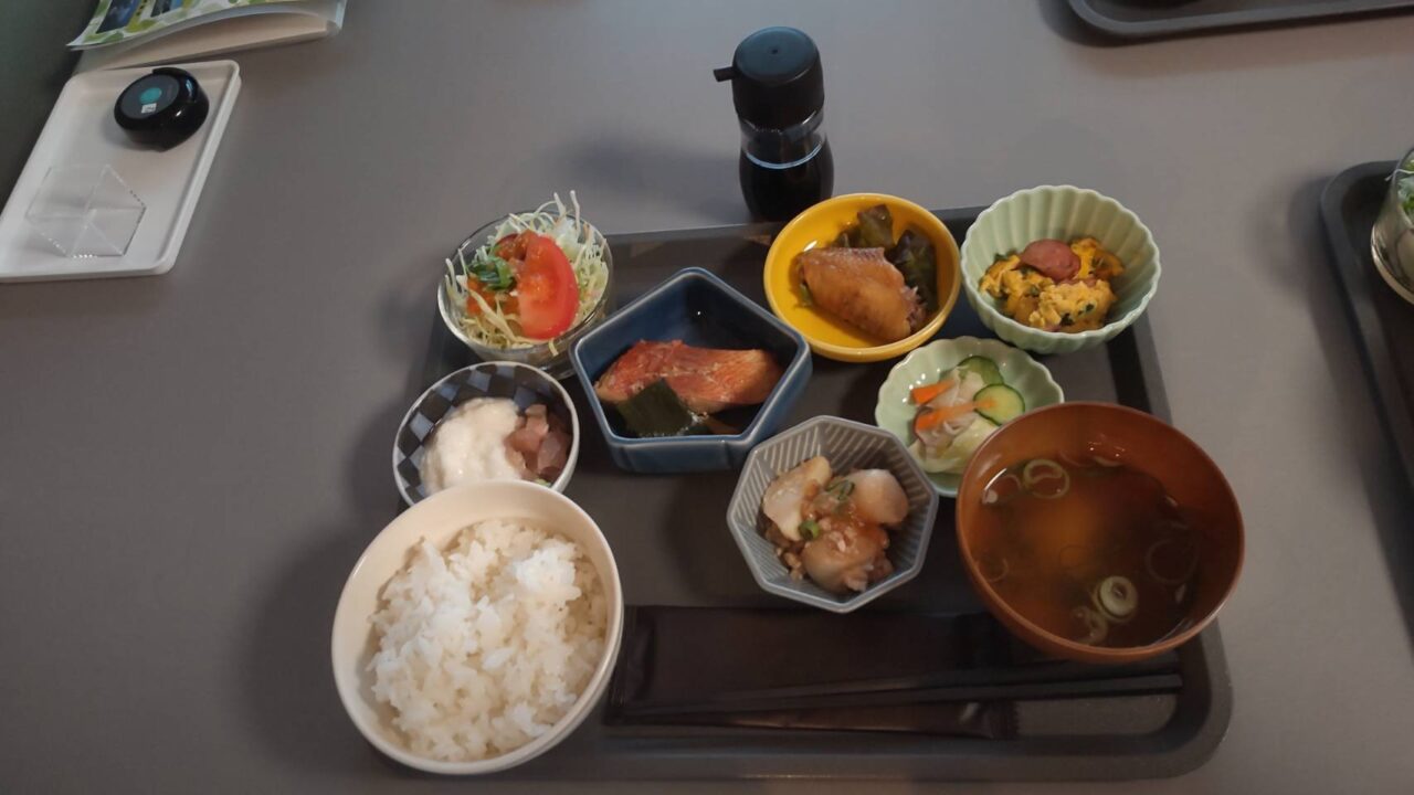 昼間食堂　かわろ　日替わりランチ実物