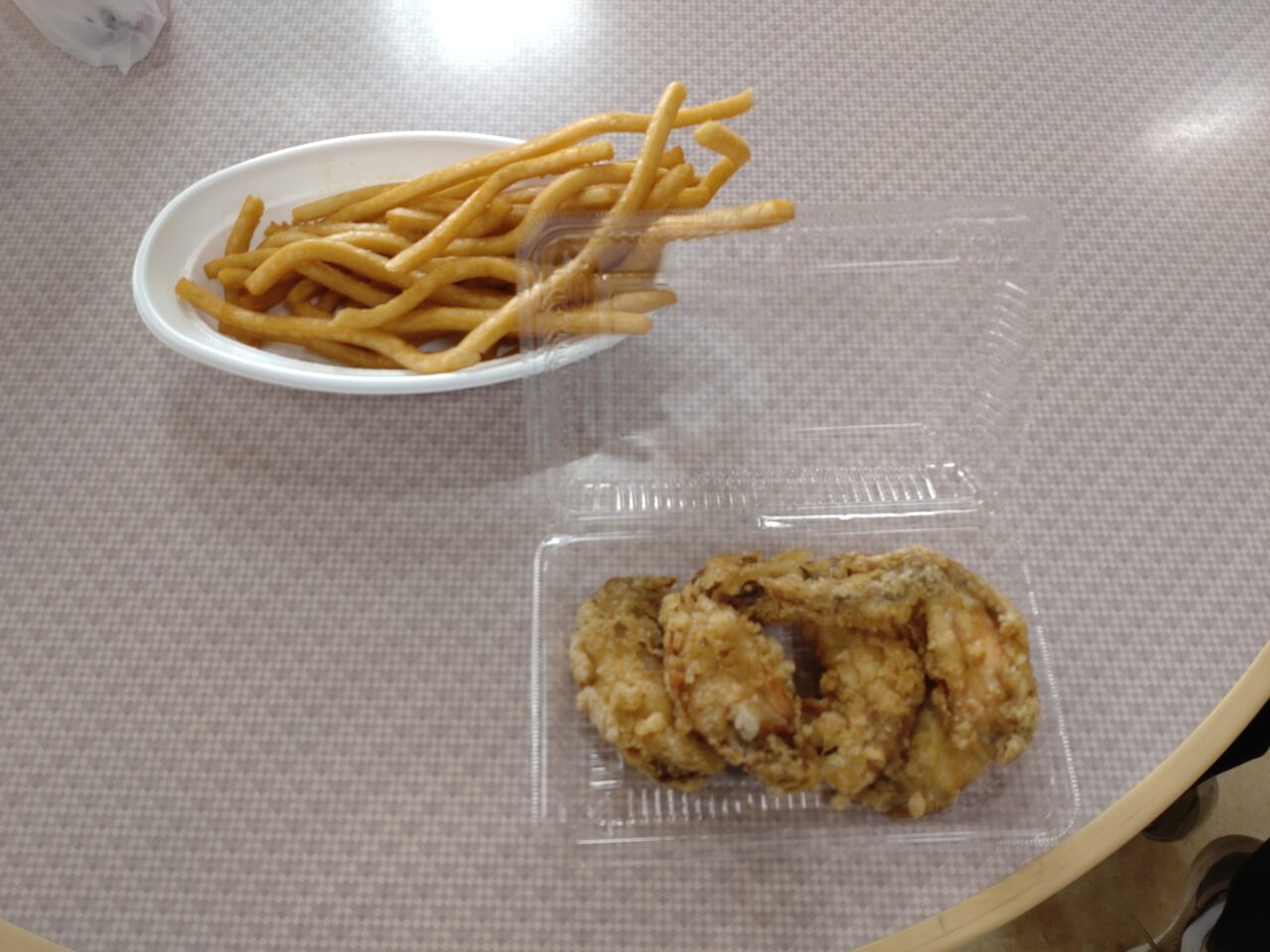 おがる商店　ロングポテト　手羽先