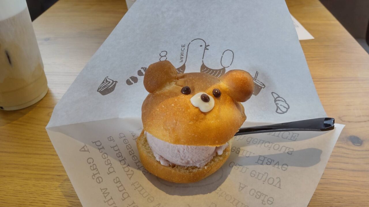 パナイス　看板メニュー　クマアイス