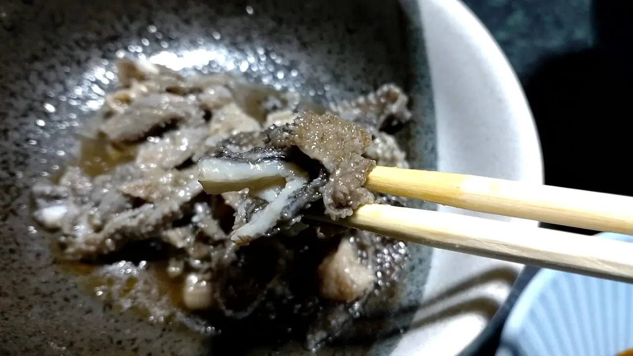 ムジホル　下長店　センマイ刺し
