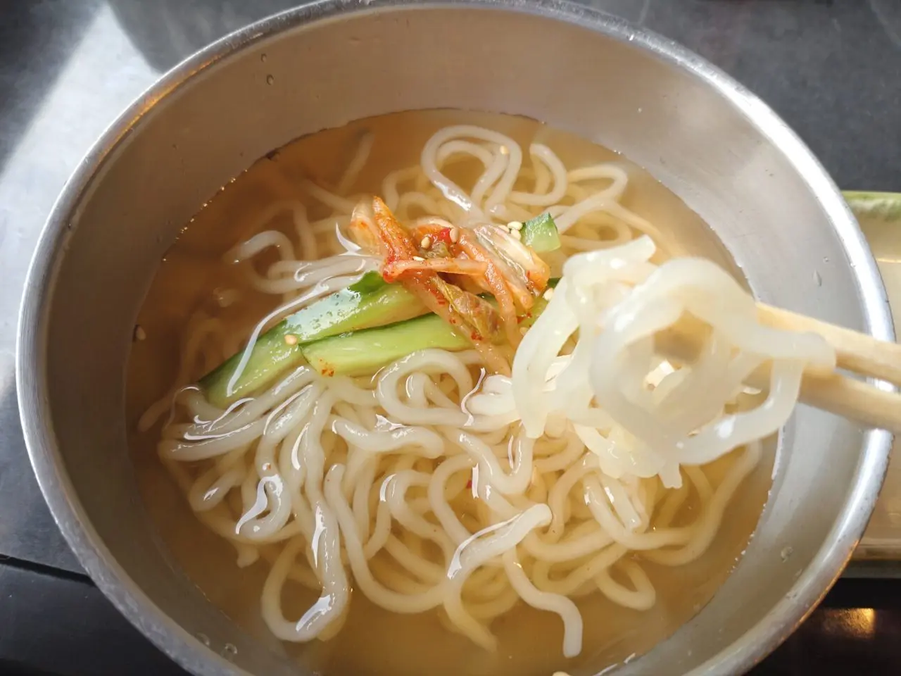 悠々館　食べ放題　冷麺